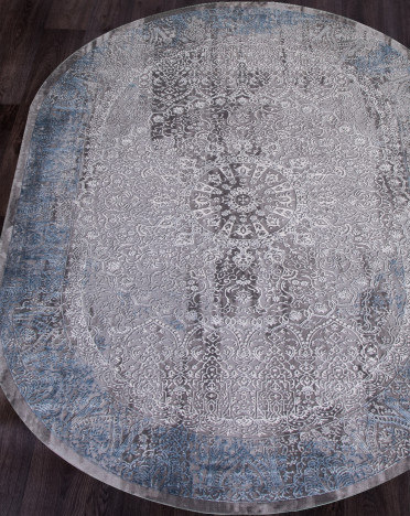 Ковер турецкий 03878A ARMINA (PP Heatset Высокоплотный) овальный