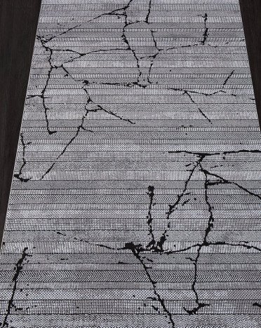 Ковер турецкий PN009G PANAMA (Полиэстер, серый)