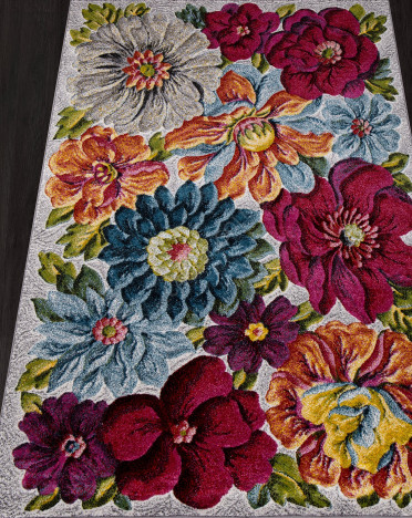 Ковер российский 075 RIO (Фризе, кремовый)