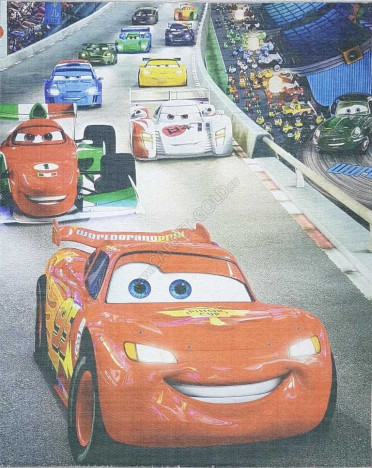 Ковер турецкий MKC013 Qum (Полиэстер хит-сет, разноцветный)