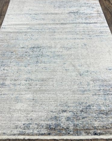 Ковер турецкий GK79A MISSHA (Полиэстер, серый, голубой)