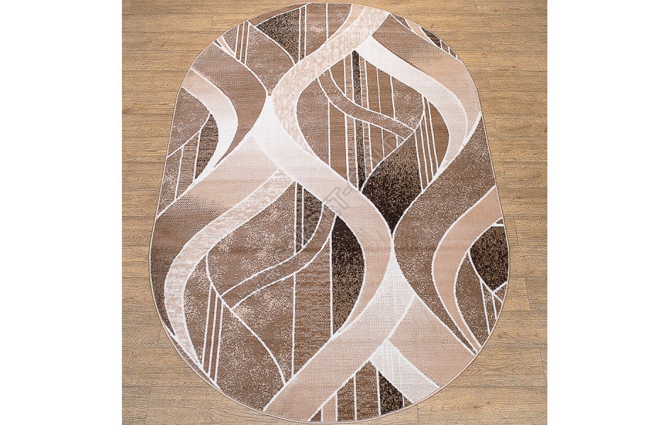 Лайла де Люкс КОВРЫ ДИЗАЙН 15892 ЦВЕТ 10834 овал