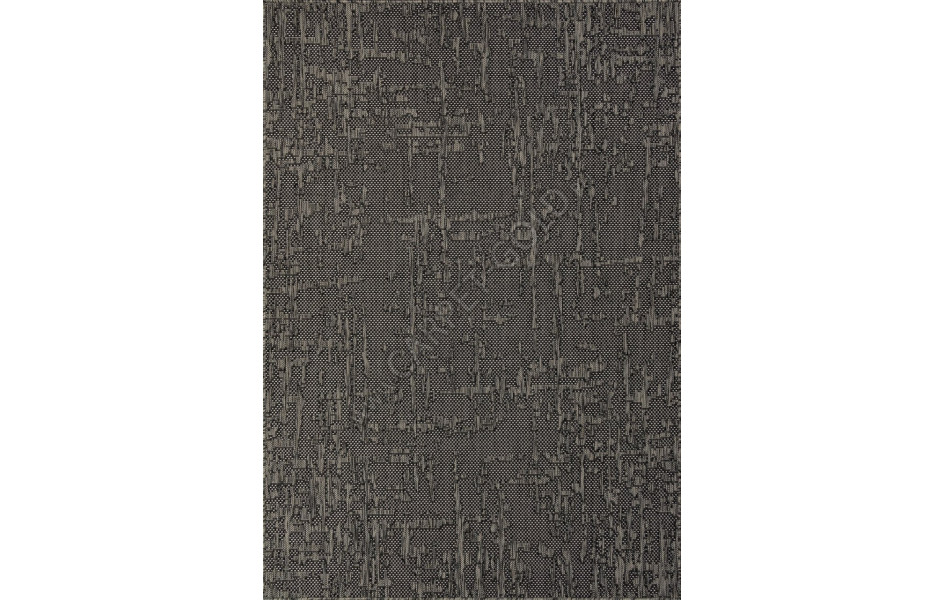 Ковер S136 - BLACK-GRAY - Прямоугольник - коллекция KAIR