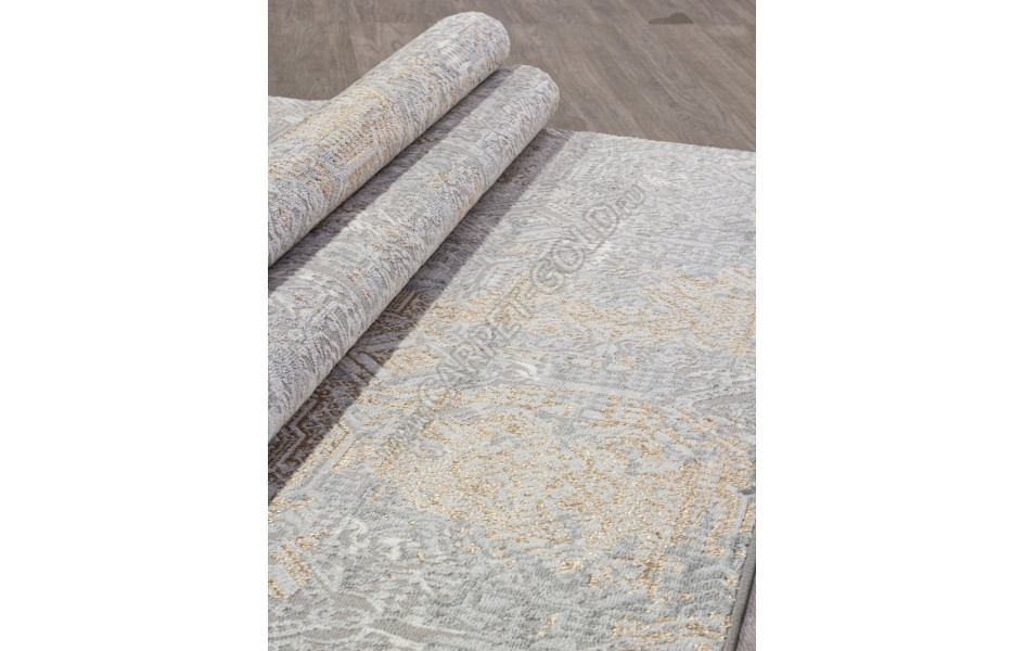 Ковер F281 - GRAY-GREEN - Прямоугольник - коллекция PALERMO