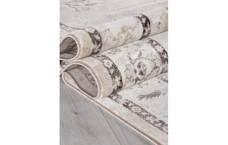 Ковер MP04 - BEIGE - Прямоугольник - коллекция IRIS