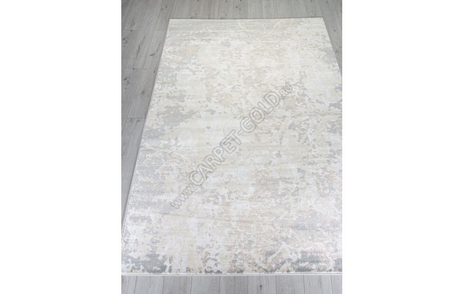 Ковер MP22 - CREAM-BLUE - Прямоугольник - коллекция IRIS