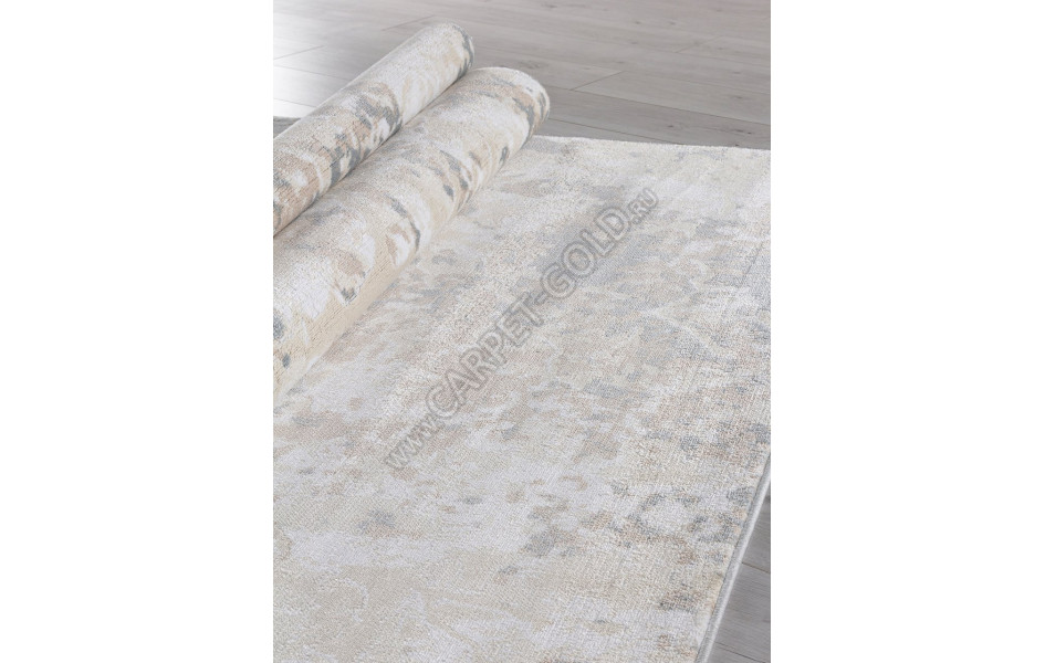 Ковер MP22 - CREAM-BLUE - Прямоугольник - коллекция IRIS