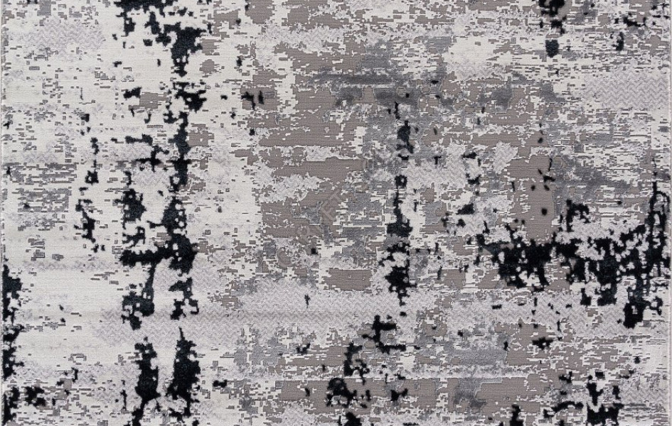 Ковер F282 - DARK GRAY - Прямоугольник - коллекция PALERMO
